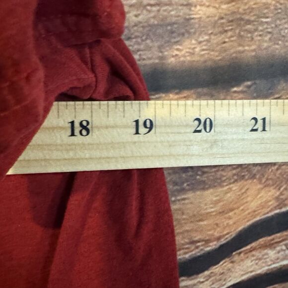 Chicago The Windy City Medium T-Shirt Red EST 1837 Chi Town Short Sleeve Tee - Picture 7 of 7